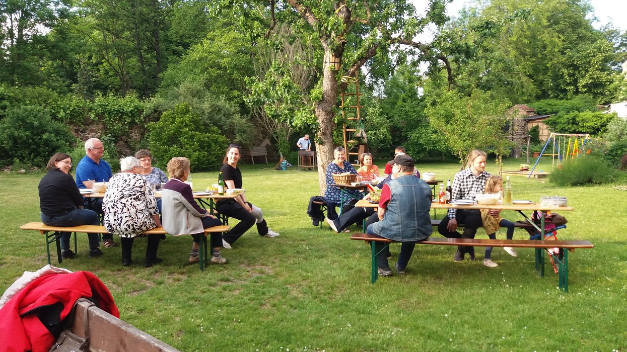 Ehrenamtsfeier im Pfarrgarten
