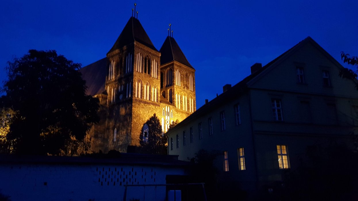 Nikolaikirche bei Nacht